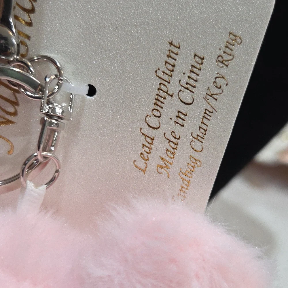 💕▪️Natasha Couture ▪️Blush Elephant Keychain Or Bag Charm